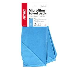 ΠΑΝΑΚΙΑ ΚΑΘΑΡΙΣΜΟΥ ΤΖΑΜΙΩΝ ΜΙΚΡΟΦΙΜΠΡΑ 30x40cm 300gr AMIO - 2 Τεμ. 03732