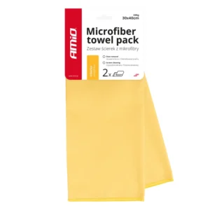 ΠΑΝΑΚΙA ΓΥΑΛΙΣΜΑΤΟΣ ΕΣΩΤΕΡΙΚΟΥ ΧΩΡΟΥ ΜΙΚΡΟΦΙΜΠΡΑ 30x40cm 220g/m2 AMIO - 2 Τεμ. 03745