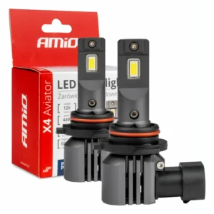 ΛΑΜΠΕΣ HB4 12V 44W 6.500K 3.936lm LED X4 SERIES AVIATOR PLUG & PLAY AMIO 2ΤΕΜ. 03767