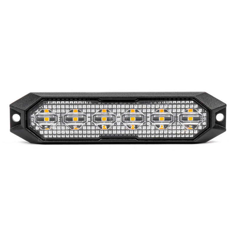 ΣΤΡΟΜΠΟ 12/24V 6xSMD LED 18W (6x3W) R65 R10 IP68 IP6K9K 122x30mm ΑΜΙΟ - 1 ΤΕΜ. 03930