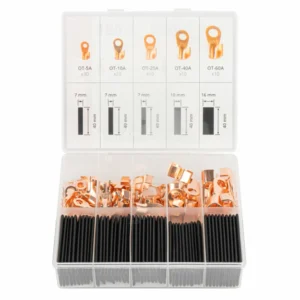 ΦΙΣΑΚΙΑ/ΣΥΝΔΕΣΜΟΙ/ΑΚΡΟΔΕΚΤΕΣ ΚΑΛΩΔΙΩΝ & ΘΕΡΜΟΣΥΣΤΕΛΛΟΜΕΝΟΙ ΣΩΛΗΝΕΣ/ΜΟΝΩΤΙΚΑ ΚΑΛΩΔΙΩΝ AMIO - KIT 80 ΤΕΜ. 03933