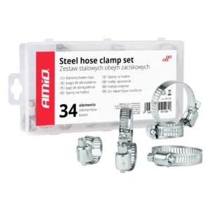 ΚΟΛΙΕΔΕΣ ΣΦΙΓΚΤΗΡΕΣ - ΔΙΑΦΟΡΑ ΜΕΓΕΘΗ ΑΤΣΑΛΙΝΟΙ AMIO - 34 τεμ. 04126