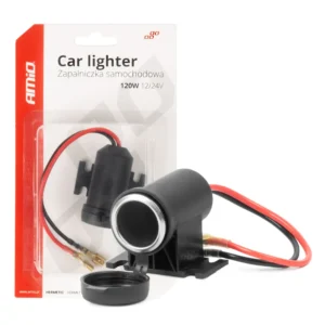 ΠΡΙΖΑ ΜΕ ΜΟΝΗ ΥΠΟΔΟΧΗ ΓΙΑ ΦΙΣ ΑΝΑΠΤΗΡΑ 12/24V ΑΔΙΑΒΡΟΧΗ AMIO - 1 τεμ. 04129