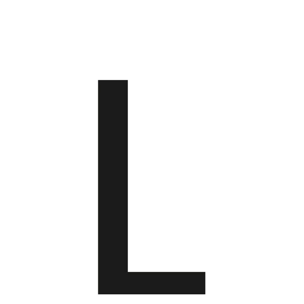 ΑΥΤΟΚΟΛΛΗΤΟ ΓΡΑΜΜΑ ΠΙΝΑΚΙΔΩΝ 60x30mm "L" ΑΥΤΟΚΟΛΛΗΤΟ ΓΡΑΜΜΑ ΠΙΝΑΚΙΔΩΝ 60x30mm "L" - Image 1