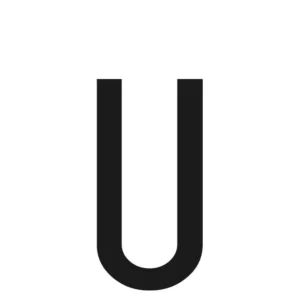 ΑΥΤΟΚΟΛΛΗΤΟ ΓΡΑΜΜΑ ΠΙΝΑΚΙΔΩΝ 60x30mm "U"