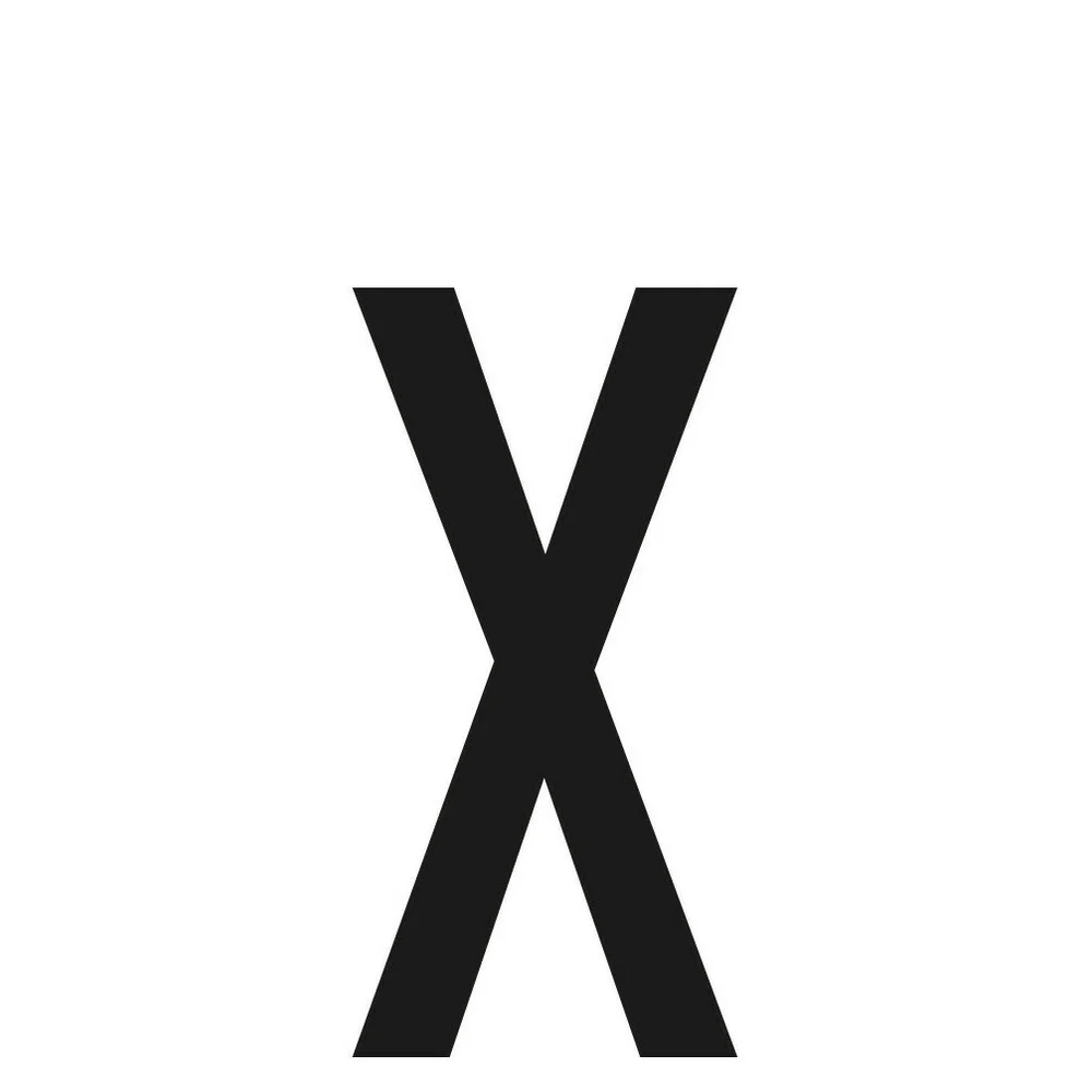 ΑΥΤΟΚΟΛΛΗΤΟ ΓΡΑΜΜΑ ΠΙΝΑΚΙΔΩΝ 60x30mm "X" ΑΥΤΟΚΟΛΛΗΤΟ ΓΡΑΜΜΑ ΠΙΝΑΚΙΔΩΝ 60x30mm "X" - Image 1