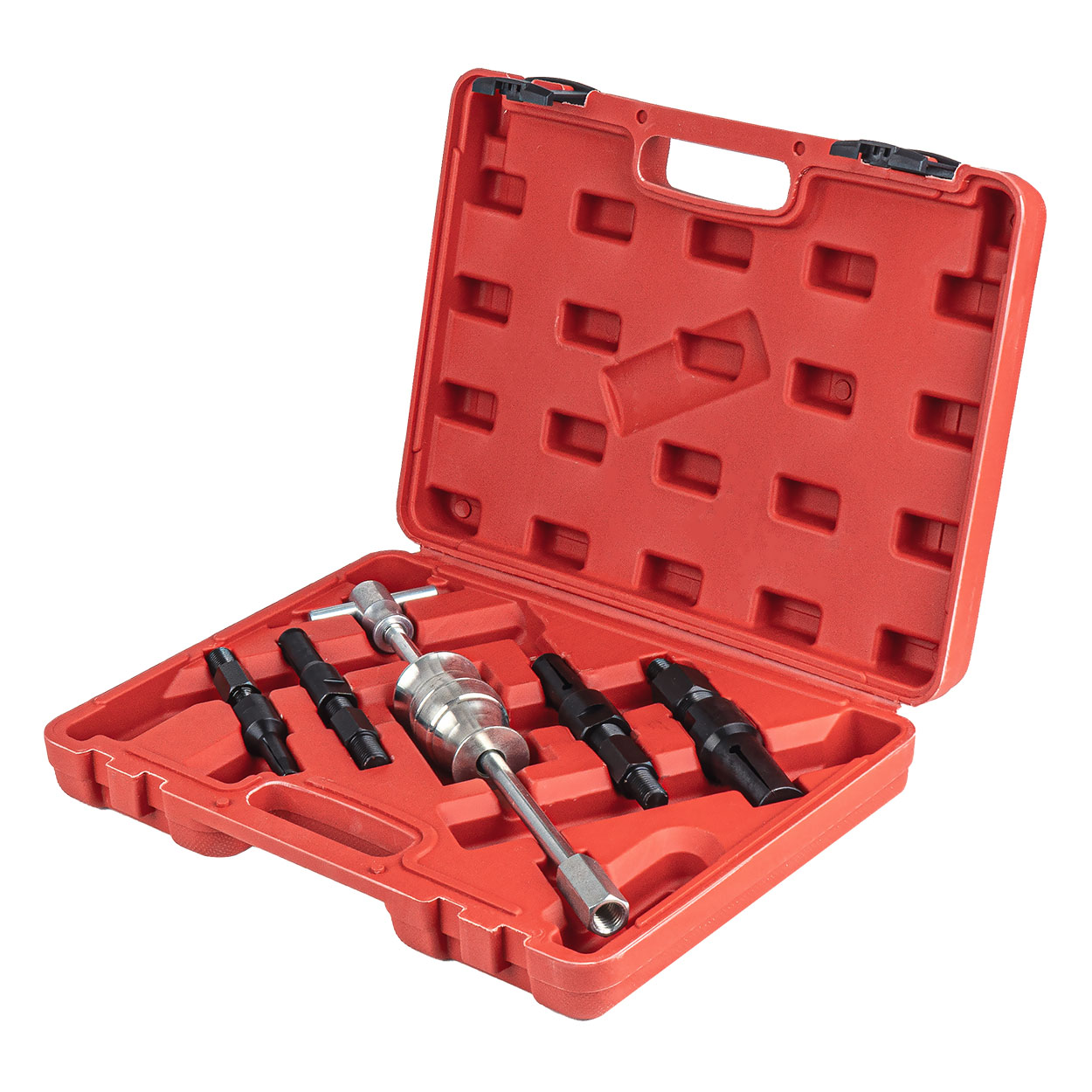 Amio – Σφυρί Κρούσης Εξολκέα Ρουλεμάν Heavy Duty σε Βαλιτσάκι για Αφαίρεση με Υψηλή Δύναμη & Ασφαλή Χρήση – Σετ 5 Τεμ. (04757/AM) Amio – Σφυρί Κρούσης Εξολκέα Ρουλεμάν Heavy Duty σε Βαλιτσάκι για Αφαίρεση με Υψηλή Δύναμη & Ασφαλή Χρήση – Σετ 5 Τεμ. (04757/AM) 04757 - Image 1