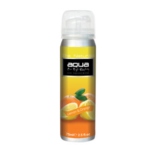 Aqua - ΑΡΩΜΑΤΙΚΟ ΑΥΤΟΚΙΝΗΤΟΥ ΣΕ ΣΠΡΕΙ (SPRAY) ΜΕ ΑΡΩΜΑ ΛΕΜΟΝΙ & ΠΟΡΤΟΚΑΛΙ FLOWERS SERIES 75ml AQUA - 1 TEM. (10-193/AQ) 10-193