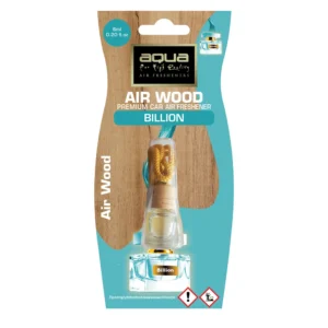 ΑΡΩΜΑΤΙΚΟ ΑΥΤΟΚΙΝΗΤΟΥ ΚΡΕΜΑΣΤΟ ΜΠΟΥΚΑΛΑΚΙ ΜΕ ΑΡΩΜΑ BILLION AIR WOOD AQUA - 1 TEM. 10-441