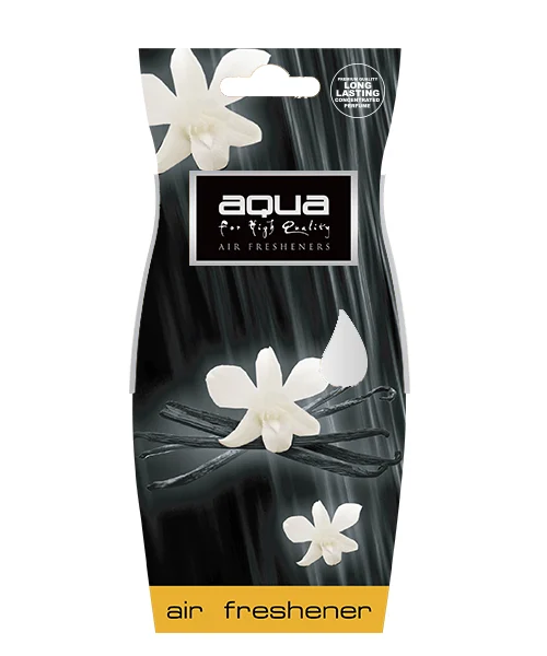 ΑΡΩΜΑΤΙΚΟ ΑΥΤΟΚΙΝΗΤΟΥ ΚΡΕΜΑΣΤΟ ΜΕ ΑΡΩΜΑ ΜΑΥΡΗ ΒΑΝΙΛΙΑ (BLACK VANILLA) AQUA - 1 TEM. ΑΡΩΜΑΤΙΚΟ ΑΥΤΟΚΙΝΗΤΟΥ ΚΡΕΜΑΣΤΟ ΜΕ ΑΡΩΜΑ ΜΑΥΡΗ ΒΑΝΙΛΙΑ (BLACK VANILLA) AQUA - 1 TEM. 10-756 - Image 1