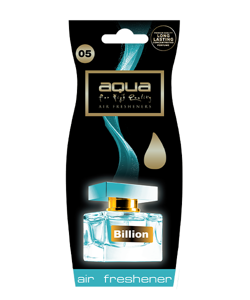 Aqua - ΑΡΩΜΑΤΙΚΟ ΑΥΤΟΚΙΝΗΤΟΥ ΚΡΕΜΑΣΤΟ ΜΕ ΑΡΩΜΑ ΚΟΛΩΝΙΑΣ BILLION AQUA - 1 TEM. (10-776/AQ) Aqua - ΑΡΩΜΑΤΙΚΟ ΑΥΤΟΚΙΝΗΤΟΥ ΚΡΕΜΑΣΤΟ ΜΕ ΑΡΩΜΑ ΚΟΛΩΝΙΑΣ BILLION AQUA - 1 TEM. (10-776/AQ) 10-776 - Image 1