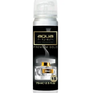 ΑΡΩΜΑΤΙΚΟ ΑΥΤΟΚΙΝΗΤΟΥ ΣΕ ΣΠΡΕΙ (SPRAY)  ΜΕ ΑΡΩΜΑ ABER PREMIUM GOLD SERIES 75ml AQUA - 1 TEM. 10-890
