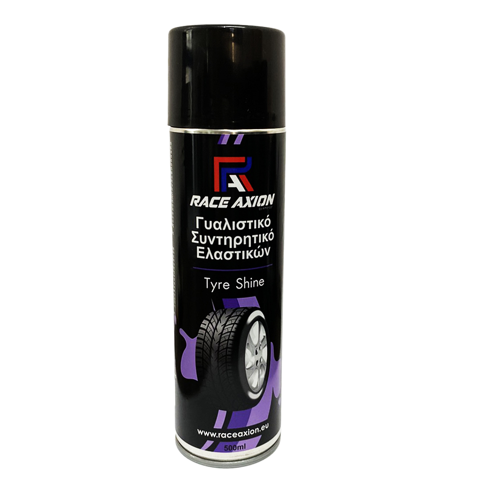 Γυαλιστικό και Συντηρητικό Σπρέι για Ελαστικά Race Axion 500 ml - 1 τεμ. Γυαλιστικό και Συντηρητικό Σπρέι για Ελαστικά Race Axion 500 ml - 1 τεμ. 10-995 - Image 1