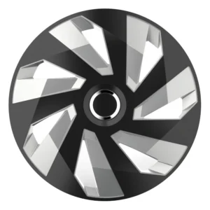 ΤΑΣΙΑ 16" HUBCAP VECTOR RC SILVER BLACK AMiO- 4 ΤΕΜ. 5247