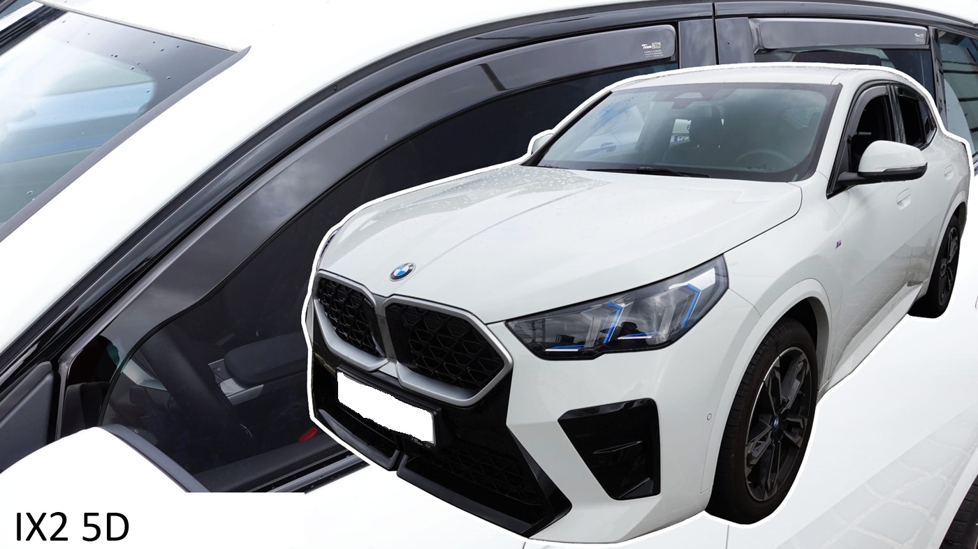 Heko - Ανεμοθραύστες για BMW IX2 5 Doors 2023+ Σετ Αυτοκινήτου Απο Εύκαμπτο Φιμέ Πλαστικό - 4 τεμ. (ΑΝΕΜ.SET11011-1) Heko - Ανεμοθραύστες για BMW IX2 5 Doors 2023+ Σετ Αυτοκινήτου Απο Εύκαμπτο Φιμέ Πλαστικό - 4 τεμ. (ΑΝΕΜ.SET11011-1) 11011 - Image 1