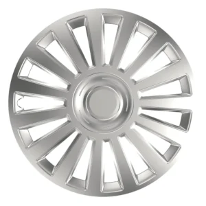 ΤΑΣΙΑ 14" HUBCAP LUXURY ΑΣΗΜΙ ΜΕ ΔΙΑΜΕΤΡΟ ΓΙΑ ΣΗΜΑ 6,5cm ΣΕΤ ΣΕ ΚΟΥΤΙ- 4 ΤΕΜ.