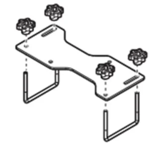 ΣΥΣΤΗΜΑ ΔΕΣΗΣ (ΕΞΩΤΕΡΙΚΟ) ΓΙΑ ΣΩΛΗΝΑ ΜΕΤΑΦΟΡΑΣ ΦΟΡΤΙΟΥ L3100 ΓΙΑ ΕΠΑΓΓΕΛΜΑΤΙΚΕΣ ΜΠΑΡΕΣ ΟΡΟΦΗΣ MENABO