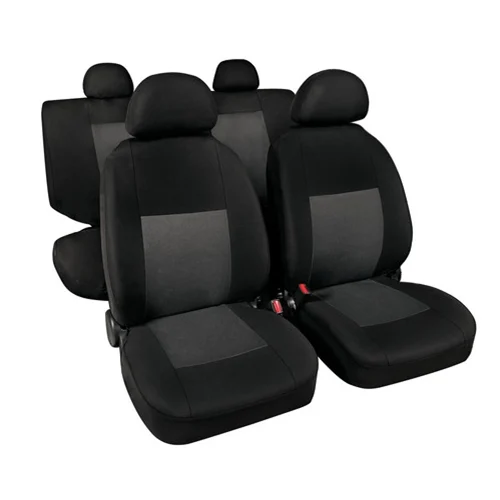 Καλύμματα Καθισμάτων Classic υψηλής ποιότητας ζακάρ Γκρι / Μαύρο Καλύμματα Καθισμάτων Classic υψηλής ποιότητας ζακάρ Γκρι / Μαύρο 54995 - Image 1