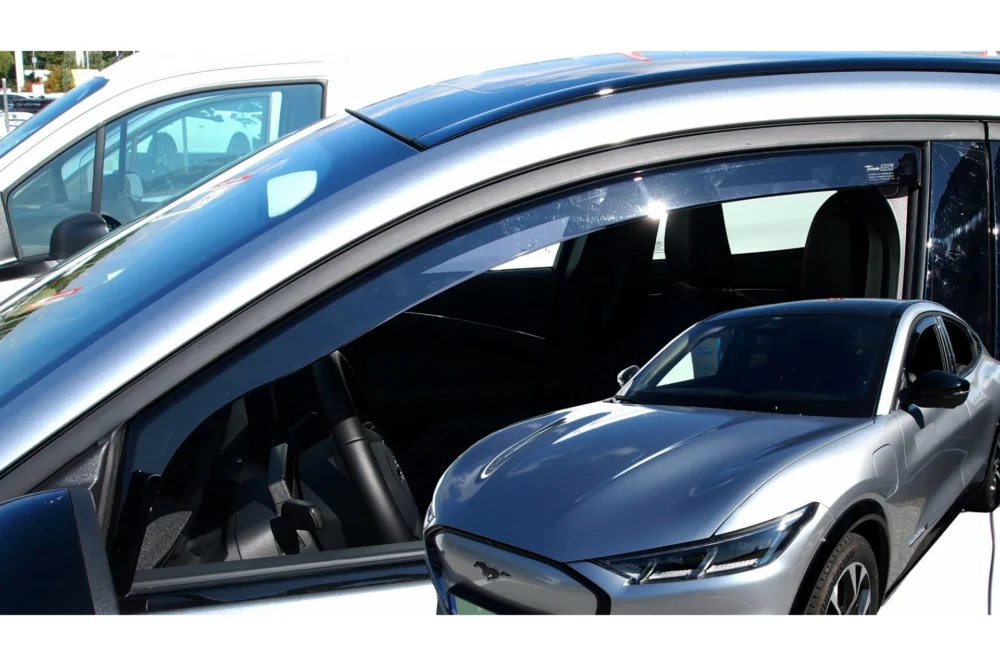 ΑΝΕΜΟΘΡΑΥΣΤΕΣ ΓΙΑ FORD MUSTANG MACH-E 5D 2020+ - ΑΥΤΟΚΙΝΗΤΟΥ ΑΠΟ ΕΥΚΑΜΠΤΟ ΦΙΜΕ ΠΛΑΣΤΙΚΟ HEKO - 2 ΤΕΜ. ΑΝΕΜΟΘΡΑΥΣΤΕΣ ΓΙΑ FORD MUSTANG MACH-E 5D 2020+ - ΑΥΤΟΚΙΝΗΤΟΥ ΑΠΟ ΕΥΚΑΜΠΤΟ ΦΙΜΕ ΠΛΑΣΤΙΚΟ HEKO - 2 ΤΕΜ. - Image 1