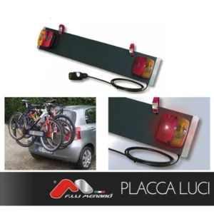 ΜΠΑΡΑ ΤΡΕΙΛΕΡ ΜΑΥΡΗ ΜΕ ΦΑΝΑΡΙΑ ΚΑΙ ΠΡΙΖΑ 7 ΠΟΛΩΝ 77,5χ15cm MENABO - 1 TEM. 000027600000