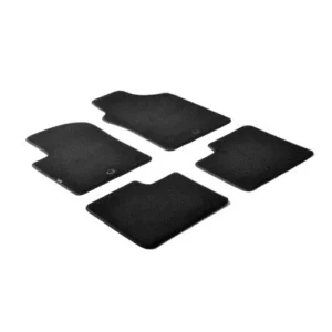 ΜΑΡΚΕ ΠΑΤΑΚΙΑ EXECUTIVE ΜΟΚΕΤΑ ΓΙΑ FIAT 500 08/2007-05/2016 / FIAT 500C 09/2007-06/2015 ΣΕ ΜΑΥΡΟ ΧΡΩΜΑ ΜΕ ΚΟΥΜΠΩΜΑΤΑ LAMPA - 4 ΤΕΜ. 23057