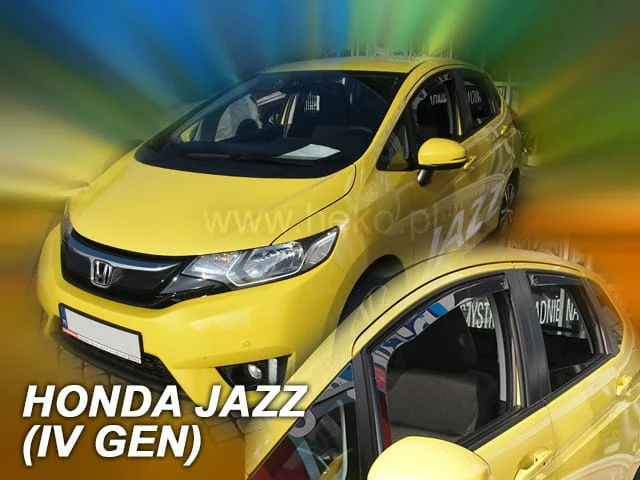 ΑΝΕΜΟΘΡΑΥΣΤΕΣ ΓΙΑ HONDA JAZZ IV 5D 2013+ ΣΕΤ ΑΥΤΟΚΙΝΗΤΟΥ ΑΠΟ ΕΥΚΑΜΠΤΟ ΦΙΜΕ ΠΛΑΣΤΙΚΟ HEKO - 4 ΤΕΜ. ΑΝΕΜΟΘΡΑΥΣΤΕΣ ΓΙΑ HONDA JAZZ IV 5D 2013+ ΣΕΤ ΑΥΤΟΚΙΝΗΤΟΥ ΑΠΟ ΕΥΚΑΜΠΤΟ ΦΙΜΕ ΠΛΑΣΤΙΚΟ HEKO - 4 ΤΕΜ. - Image 1