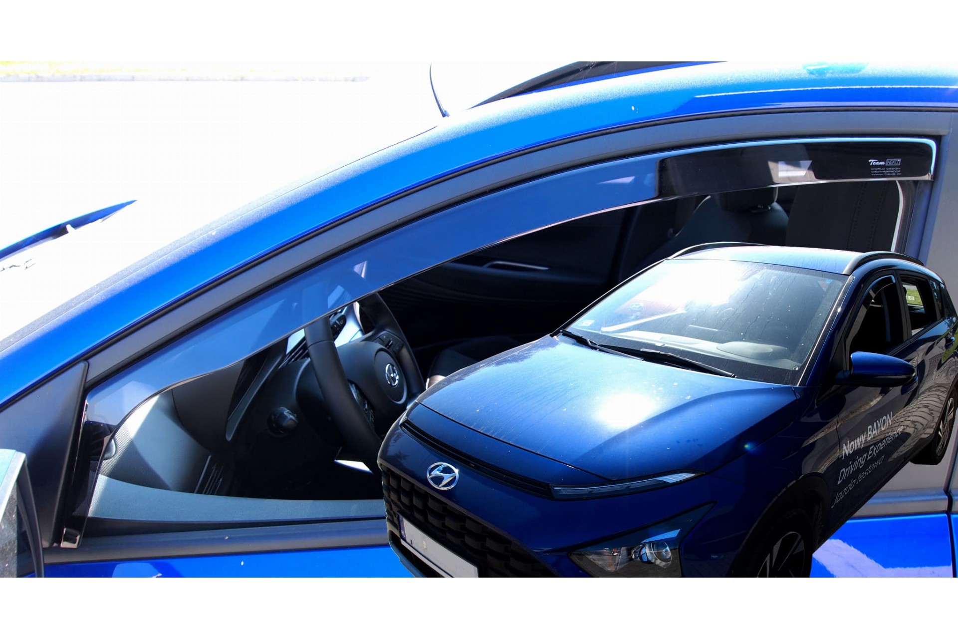 ΑΝΕΜΟΘΡΑΥΣΤΕΣ ΓΙΑ HYUNDAI BAYON 5D 2021+ ΣΕΤ ΑΥΤΟΚΙΝΗΤΟΥ ΑΠΟ ΕΥΚΑΜΠΤΟ ΦΙΜΕ ΠΛΑΣΤΙΚΟ HEKO - 4 ΤΕΜ. ΑΝΕΜΟΘΡΑΥΣΤΕΣ ΓΙΑ HYUNDAI BAYON 5D 2021+ ΑΥΤΟΚΙΝΗΤΟΥ ΑΠΟ ΕΥΚΑΜΠΤΟ ΦΙΜΕ ΠΛΑΣΤΙΚΟ HEKO - 2 ΤΕΜ. - Image 1