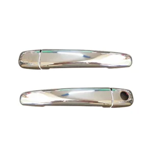 ΧΕΡΟΥΛΙΑ ΠΟΡΤΑΣ ΓΙΑ NISSAN NAVARA D40 06+  ΧΡΩΜΙΟ ΜΕΤΑΛΛΙΚΑ 2ΠΟΡΤΕΣ 2ΤΕΜ (ΔΙΠΛΗ ΤΡΥΠΑ) 6602123