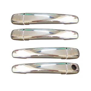 ΧΕΡΟΥΛΙΑ ΠΟΡΤΑΣ ΓΙΑ NISSAN NAVARA D40 06+  ΧΡΩΜΙΟ ΜΕΤΑΛΛΙΚΑ 4ΠΟΡΤΕΣ 4ΤΕΜ (ΜΟΝΗ ΤΡΥΠΑ) 6602122