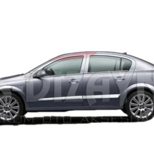 ΔΙΑΚΟΣΜΗΤΙΚΗ ΦΑΣΑ ΠΟΡΤΑΣ ΧΡΩΜΙΟ 4ΤΕΜ. ΓΙΑ OPEL ASTRA H SD 2008+ 6818140