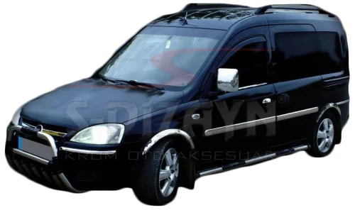 ΔΙΑΚΟΣΜΗΤΙΚΗ ΦΑΣΑ ΠΟΡΤΑΣ ΧΡΩΜΙΟ 4ΤΕΜ. ΓΙΑ OPEL COMBO C MINI VAN 2001-2011 ΔΙΑΚΟΣΜΗΤΙΚΗ ΦΑΣΑ ΠΟΡΤΑΣ ΧΡΩΜΙΟ 4ΤΕΜ. ΓΙΑ OPEL COMBO C MINI VAN 2001-2011 6805140 - Image 1