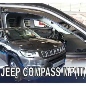 ΑΝΕΜΟΘΡΑΥΣΤΕΣ ΓΙΑ JEEP COMPASS MP II 5D 2017+ ΖΕΥΓΑΡΙ ΑΠΟ ΕΥΚΑΜΠΤΟ ΦΙΜΕ ΠΛΑΣΤΙΚΟ HEKO - 2 ΤΕΜ. 19130