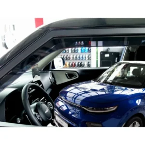 ΑΝΕΜΟΘΡΑΥΣΤΕΣ ΓΙΑ KIA E-SOUL 5D 2019+   ΑΥΤΟΚΙΝΗΤΟΥ ΑΠΟ ΕΥΚΑΜΠΤΟ ΦΙΜΕ ΠΛΑΣΤΙΚΟ HEKO - 2 ΤΕΜ.
