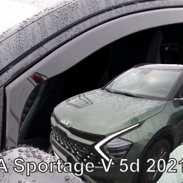 ΑΝΕΜΟΘΡΑΥΣΤΕΣ ΓΙΑ KIA SPORTAGE 5D 2021+  ΖΕΥΓΑΡΙ ΑΠΟ ΕΥΚΑΜΠΤΟ ΦΙΜΕ ΠΛΑΣΤΙΚΟ HEKO - 2 ΤΕΜ. 20193
