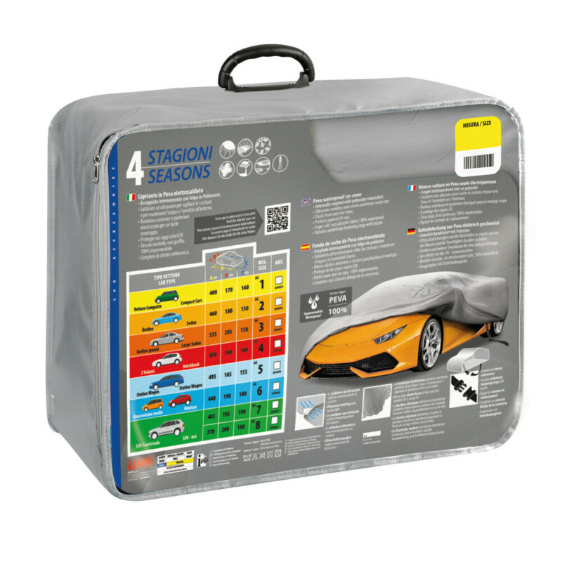 Lampa 4 Seasons AG-1 Κουκούλα Αυτοκινήτου για Abarth 500 07/2008>05/2016 Aδιάβροχη με Aπαλή Eσωτερική Eπένδυση από 100% PEVA Μη Τοξικό Βινύλιο με Διαστάσεις: 400x170x160 cm - 1 τεμ. (L2045.5) Lampa 4 Seasons AG-1 Κουκούλα Αυτοκινήτου για Abarth 500 07/2008>05/2016 Aδιάβροχη με Aπαλή Eσωτερική Eπένδυση από 100% PEVA Μη Τοξικό Βινύλιο με Διαστάσεις: 400x170x160 cm - 1 τεμ. (L2045.5) 20455 - Image 1