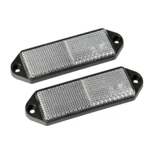 ΑΝΤΑΝΑΚΛΑΣΤΙΚΑ ΛΕΥΚΑ EURO-NORM 90x35mm 2ΤΕΜ 20521