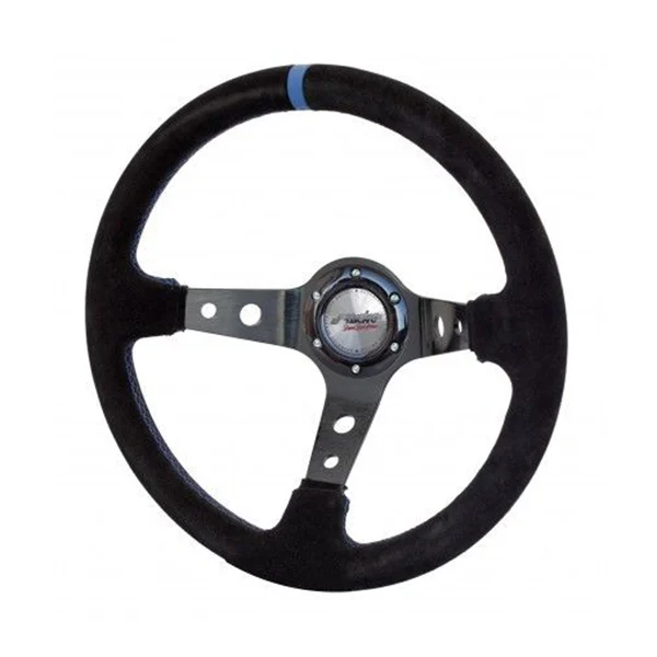 ΤΙΜΟΝΙ SHAKEDOWN ΜΑΥΡΟ ΣΟΥΕΤ ΜΕ ΜΠΛΕ ΡΙΓΑ ΤΡΙΑΚΤΙΝΟ ΔΙΑΜΕΤΡΟΣ 350mm ΒΑΘΟΣ 95mm ΠΑΧΟΣ 104mm ΤΙΜΟΝΙ SHAKEDOWN ΜΑΥΡΟ ΣΟΥΕΤ ΜΕ ΜΠΛΕ ΡΙΓΑ ΤΡΙΑΚΤΙΝΟ ΔΙΑΜΕΤΡΟΣ 350mm ΒΑΘΟΣ 95mm ΠΑΧΟΣ 104mm SKDOWN - Image 1