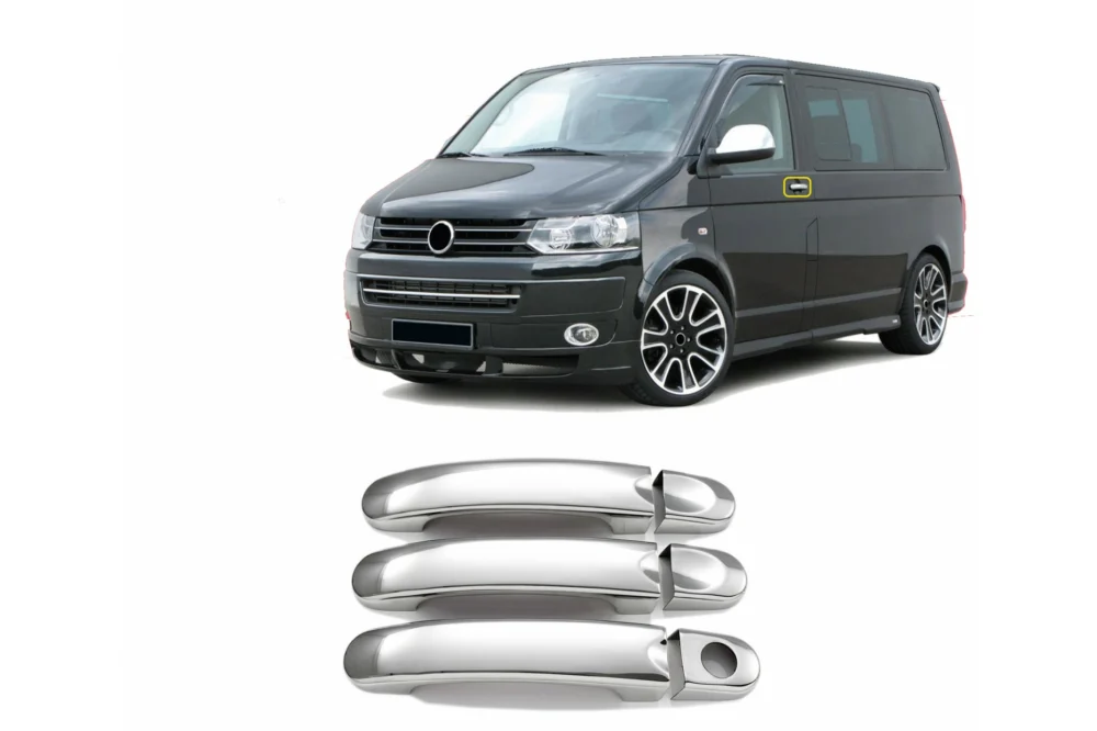 ΧΕΡΟΥΛΙΑ ΠΟΡΤΑΣ ΓΙΑ VW Τ5 TRANSPORTER 2003-2010 ΧΡΩΜΙΟ ΜΕΤΑΛΛΙΚΑ 3ΤΕΜ ΧΕΡΟΥΛΙΑ ΠΟΡΤΑΣ ΓΙΑ VW Τ5 TRANSPORTER 2003-2010 ΧΡΩΜΙΟ ΜΕΤΑΛΛΙΚΑ 3ΤΕΜ - Image 1