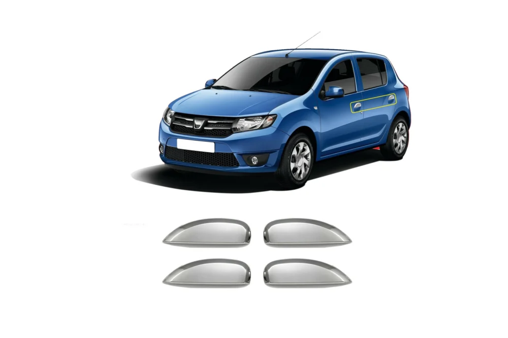 ΧΕΡΟΥΛΙΑ ΠΟΡΤΑΣ ΓΙΑ DACIA SANDERO 2 4D 2013+ ΧΡΩΜΙΟ ΜΕΤΑΛΛΙΚΑ 4ΤΕΜ ΧΕΡΟΥΛΙΑ ΠΟΡΤΑΣ ΓΙΑ DACIA SANDERO 2 4D 2013+ ΧΡΩΜΙΟ ΜΕΤΑΛΛΙΚΑ 4ΤΕΜ - Image 1