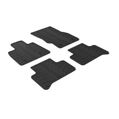 ΜΑΡΚΕ ΠΑΤΑΚΙΑ ΣΕ ΣΚΑΦΗ ΛΑΣΤΙΧΟ ΓΙΑ ALFA ROMEO STELVIO 03/2017+ SUMISURA ΣΕ ΜΑΥΡΟ ΧΡΩΜΑ ME ΚΟΥΜΠΩΜΑΤΑ LAMPA - 4 ΤΕΜ. ΜΑΡΚΕ ΠΑΤΑΚΙΑ ΣΕ ΣΚΑΦΗ ΛΑΣΤΙΧΟ ΓΙΑ ALFA ROMEO STELVIO 03/2017+ SUMISURA ΣΕ ΜΑΥΡΟ ΧΡΩΜΑ ME ΚΟΥΜΠΩΜΑΤΑ LAMPA - 4 ΤΕΜ. 24465 - Image 1