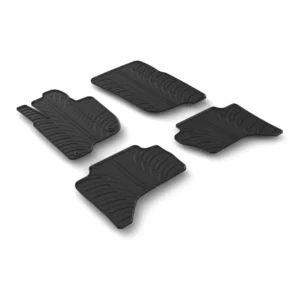 ΜΑΡΚΕ ΠΑΤΑΚΙΑ ΣΕ ΣΚΑΦΗ ΛΑΣΤΙΧΟ ΓΙΑ FIAT FULLBACK EXTRA CAB / DOUBLE CAB 09/2016+ / MITSUBISHI L200 CLUB CAB / DOUBLE 09/2015+ SUMISURA ΣΕ ΜΑΥΡΟ ΧΡΩΜΑ ME ΚΟΥΜΠΩΜΑΤΑ LAMPA - 4 ΤΕΜ. 24549