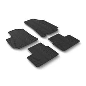 ΜΑΡΚΕ ΠΑΤΑΚΙΑ ΣΕ ΣΚΑΦΗ ΛΑΣΤΙΧΟ ΓΙΑ RENAULT ARKANA 04/2021+ SUMISURA ΣΕ ΜΑΥΡΟ ΧΡΩΜΑ ME ΚΟΥΜΠΩΜΑΤΑ LAMPA - 4 ΤΕΜ. 24638