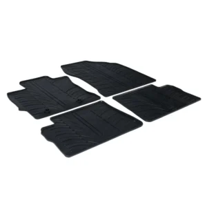 ΜΑΡΚΕ ΠΑΤΑΚΙΑ ΣΕ ΣΚΑΦΗ ΛΑΣΤΙΧΟ ΓΙΑ TOYOTA AURIS 5D/TOURING SPORTS 12/2012-03/2019 SUMISURA ΣΕ ΜΑΥΡΟ ΧΡΩΜΑ ME ΚΟΥΜΠΩΜΑΤΑ LAMPA - 4 ΤΕΜ. 24659