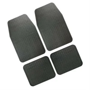 ΣΕΤ ΠΑΤΑΚΙΑ FLORIDA (ΜΑΥΡΟ/ΛΑΣΤΙΧΟ - 41 Χ 63,5 cm ΚΑΙ 40 Χ 33 cm) - 4 ΤΕΜ. 25141