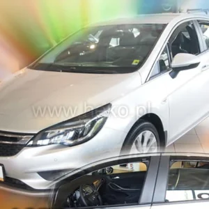 ΑΝΕΜΟΘΡΑΥΣΤΕΣ ΓΙΑ OPEL ASTRA K 5D 2015+ HTB / SPORTS TOURER  ΖΕΥΓΑΡΙ ΑΠΟ ΕΥΚΑΜΠΤΟ ΦΙΜΕ ΠΛΑΣΤΙΚΟ HEKO - 2 ΤΕΜ. 25391