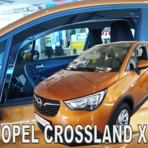 ΑΝΕΜΟΘΡΑΥΣΤΕΣ ΓΙΑ OPEL CROSSLAND X 5D 2017+ ΖΕΥΓΑΡΙ ΑΥΤΟΚΙΝΗΤΟΥ ΑΠΟ ΕΥΚΑΜΠΤΟ ΦΙΜΕ ΠΛΑΣΤΙΚΟ HEKO - 2 ΤΕΜ. 25394
