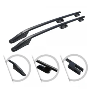 ΠΑΡΑΛΛΗΛΕΣ ΜΠΑΡΕΣ ΟΡΟΦΗΣ ΑΛΟΥΜΙΝΙΟΥ ΣΕ ΜΑΥΡΟ ΧΡΩΜΑ SPORT L2 ΓΙΑ FORD TOURNEO CUSTOM 2013-2023 ΜΕΓΙΣΤΟ ΒΑΡΟΣ ΦΟΡΤΙΟΥ 75KG OMTEC - 2 TEM. 2624931LB