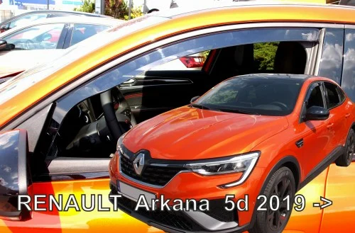 ΑΝΕΜΟΘΡΑΥΣΤΕΣ ΓΙΑ RENAULT ARKANA 5D 2019+ ΑΥΤΟΚΙΝΗΤΟΥ ΑΠΟ ΕΥΚΑΜΠΤΟ ΦΙΜΕ ΠΛΑΣΤΙΚΟ HEKO - 2 ΤΕΜ. ΑΝΕΜΟΘΡΑΥΣΤΕΣ ΓΙΑ RENAULT ARKANA 5D 2019+ ΑΥΤΟΚΙΝΗΤΟΥ ΑΠΟ ΕΥΚΑΜΠΤΟ ΦΙΜΕ ΠΛΑΣΤΙΚΟ HEKO - 2 ΤΕΜ. - Image 1