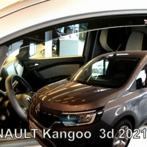ΑΝΕΜΟΘΡΑΥΣΤΕΣ ΓΙΑ RENAULT KANGOO 3D 2021+  ΖΕΥΓΑΡΙ ΑΠΟ ΕΥΚΑΜΠΤΟ ΦΙΜΕ ΠΛΑΣΤΙΚΟ HEKO - 2 ΤΕΜ. 27020