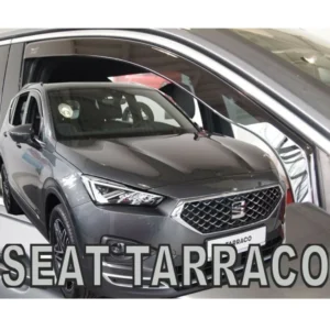 ΑΝΕΜΟΘΡΑΥΣΤΕΣ ΓΙΑ SEAT TARRACO 5D 2019+ ΖΕΥΓΑΡΙ ΑΠΟ ΕΥΚΑΜΠΤΟ ΦΙΜΕ ΠΛΑΣΤΙΚΟ HEKO - 2 ΤΕΜ. 28256